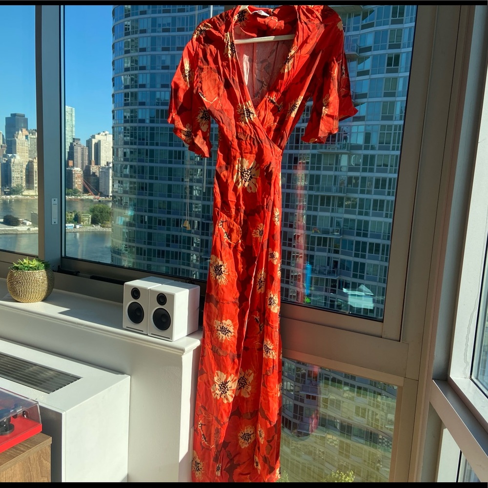 & Other Stories Wrap Dress